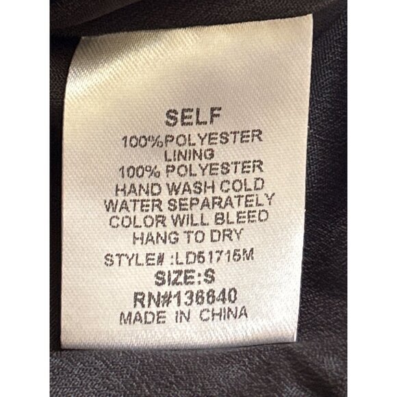 L'ATISTE By Amy Floral Baroque Print Long Sleeve Dress Size S - Picture 5 of 8